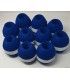 1kg High bulk acrylic yarn - cobalt - 10 balls ...
