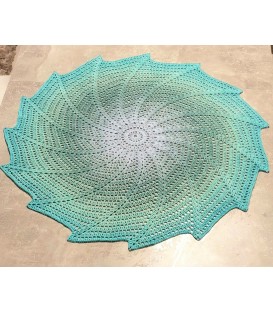 Akiko - crochet Pattern - star blanket - english
