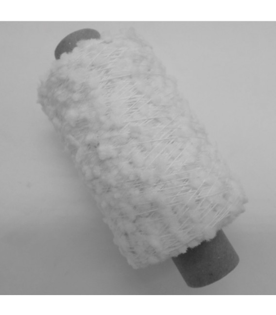 Auxiliary yarn - mit weißen Flöckchen