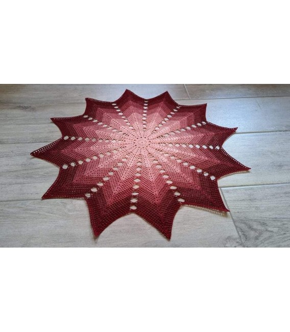 Röschen Rot (fleurettes rouges) - 2 fils de gradient filamenteux - photo 1