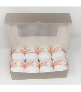 8x - Tränen aus Glas - Lace Garn