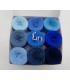 Un paquet Bobbelinchen Lady Dee's Farben des Lebens (Couleurs de vie) (4 fils - 900m) - Teintes bleue - Photo 1 ...