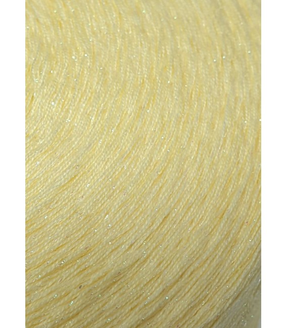 Glitter yarn - glitter thread Vanille/Perlmutt/Irisée - pack