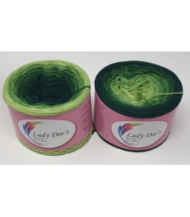 Grüne Wiese - 3 ply gradient yarn