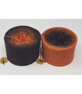 Indischer Herbst - 3 ply gradient yarn