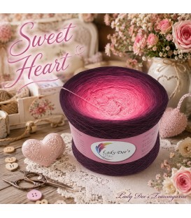 Sweet Heart - Megabobbel - 4 fils de gradient filamenteux