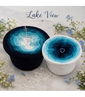 Lake View - 4 нитевидные градиента пряжи