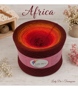 Africa - Farbverlaufsgarn 4-fädig