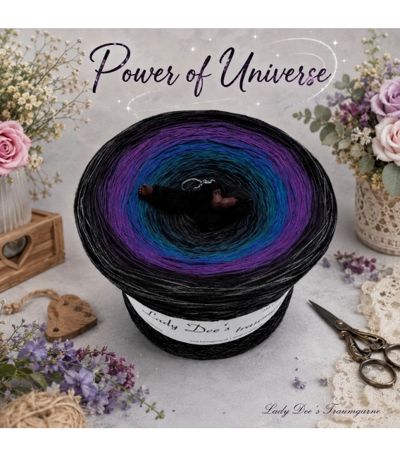 Power of Universe Gigantic Bobbel - 4 ply gradient yarn - image 1