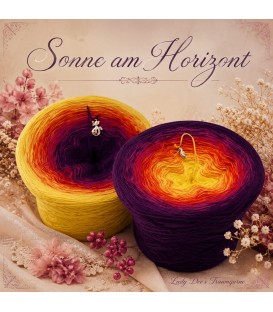 Sonne am Horizont - 4 fils de gradient filamenteux