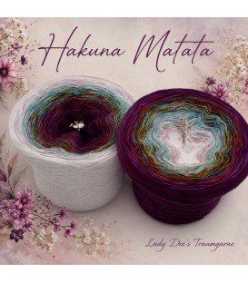Hakuna Matata - 4 fils de gradient filamenteux