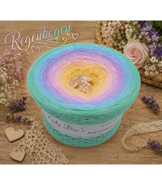 Regenbogen (arc en ciel) Gigantesque Bobbel - 4 fils de gradient filamenteux - photo 1