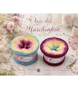 Oase der Märchenfeen - Farbverlaufsgarn 4-fädig - Bild 8