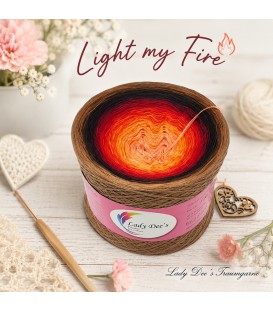 Light my Fire (Allume mon feu) Gigantesque Bobbel - 4 fils de gradient filamenteux - photo 1