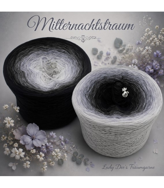 Mitternachtstraum (rêve minuit) - 4 fils de gradient filamenteux - Photo 1
