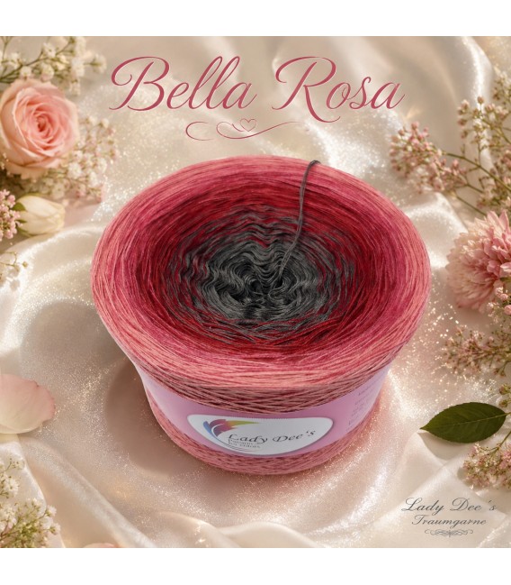Bella Rosa Gigantic Bobbel - 4 ply gradient yarn - image 1