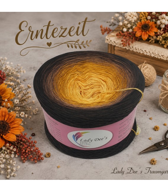 Erntezeit - Farbverlaufsgarn 4-fädig