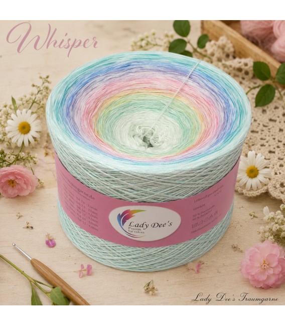 Whisper Gigantic Bobbel - 4 ply gradient yarn - image 1