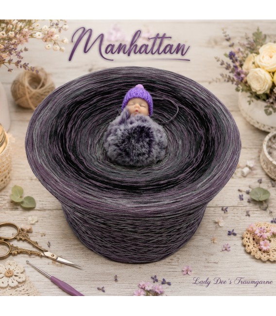 Manhattan Gigantesque Bobbel - 4 fils de gradient filamenteux - photo 1