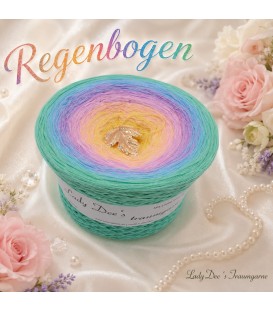 Regenbogen (радуга) Гигантский Bobbel - 4 нитевидные градиента пряжи - Фото 1