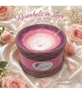 Rosenholz in Love (Rosewood dans l'amour) Gigantesque Bobbel - 4 fils de gradient filamenteux - photo 1