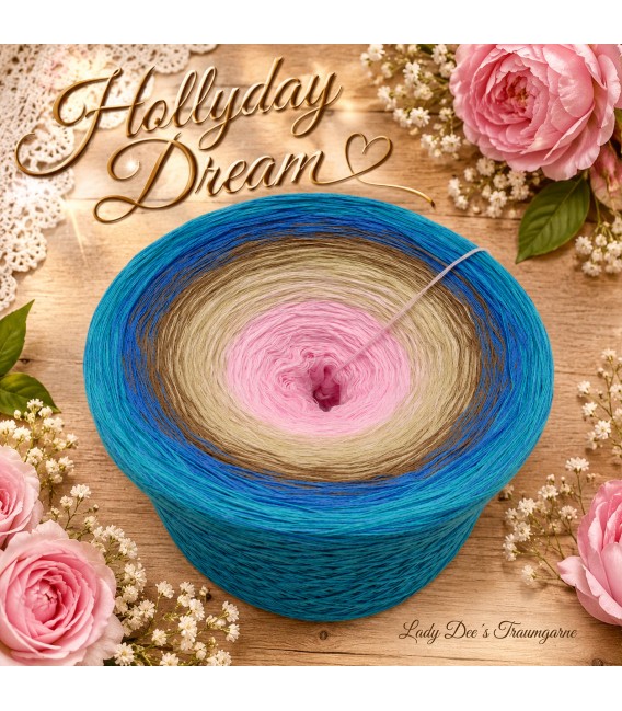 Hollyday Dream Gigantischer Bobbel - Farbverlaufsgarn 4-fädig - Bild 1