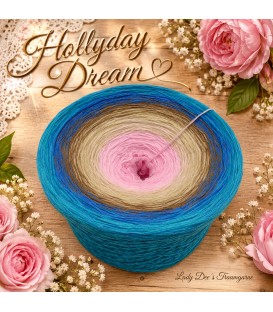Hollyday Dream Gigantic Bobbel - 4 ply gradient yarn - image 1