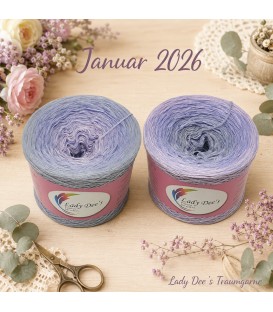 Januar Bobbel 2026 - 4 нитевидные градиента пряжи
