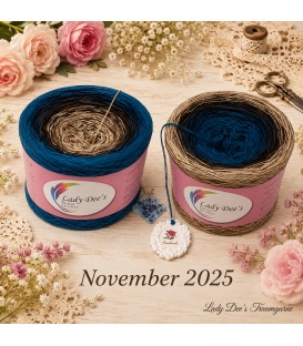 November Bobbel 2025 - 4 fils de gradient filamenteux