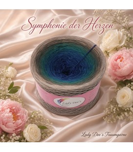 Symphonie der Herzen - 4 ply gradient yarn