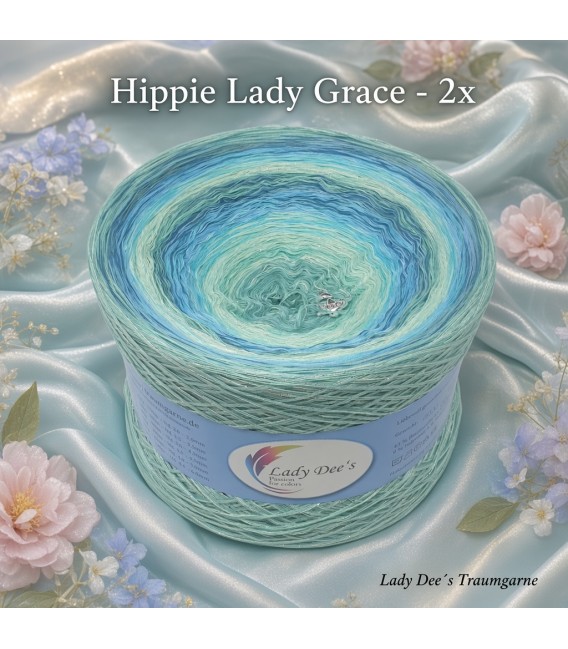 Hippie Lady Grace Gigantesque Bobbel double dégradé
