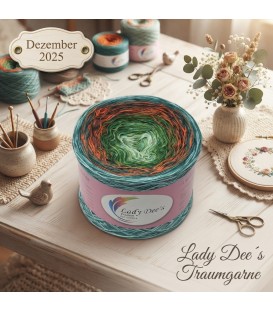 Dezember Bobbel 2025 - 4 fils de gradient filamenteux