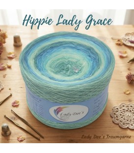 Hippie Lady Grace Гигантский Bobbel двойной градиент