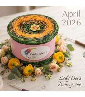 April Bobbel 2026 - Farbverlaufsgarn 4-fädig