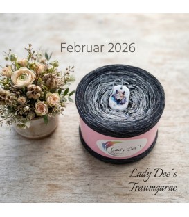 Februar Bobbel 2026 - Farbverlaufsgarn 4-fädig