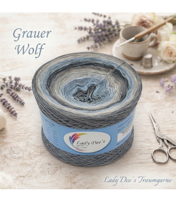 Grauer Wolf - Mega Bobbel - 4 fils de gradient filamenteux