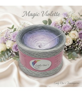 Magic Violette - Mega Bobbel - 4 fils de gradient filamenteux