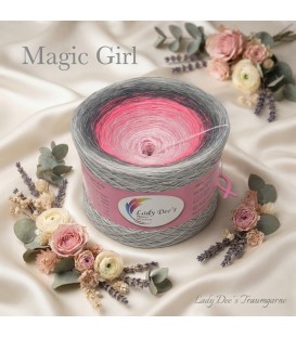 Magic Girl - Мега Bobbel - 4 нитевидные градиента пряжи