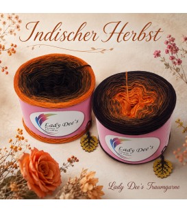 Indischer Herbst - Farbverlaufsgarn 3-fädig