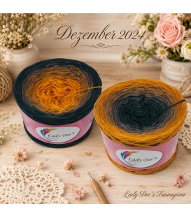 Dezember Bobbel 2024 - 4 fils de gradient filamenteux