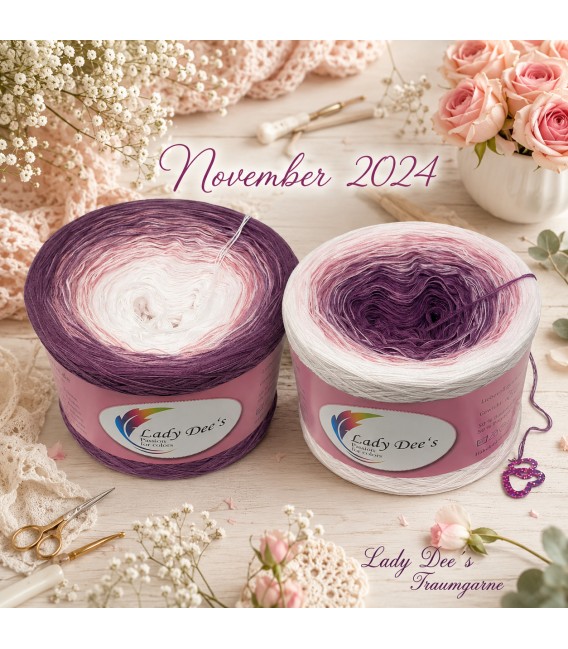 November Bobbel 2024 - 4 fils de gradient filamenteux