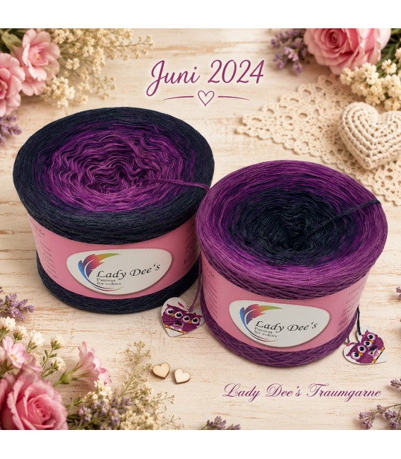 Juni Bobbel 2024 - 4 fils de gradient filamenteux