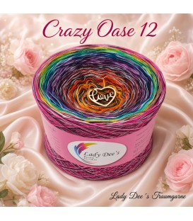 Crazy Oase 12 - 4 нитевидные градиента пряжи