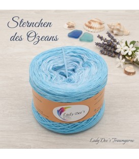 Sternchen des Ozeans (Звездочка океана) - 4 нитевидные градиента пряжи - Фото 1