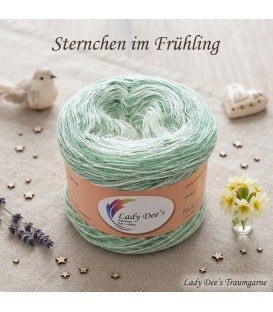 Sternchen im Frühling - Farbverlaufsgarn 4-fädig
