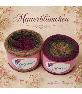 Mauerblümchen - 3 ply gradient yarn