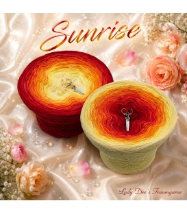 Sunrise - 4 нитевидные градиента пряжи