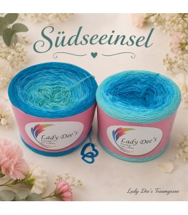 Südseeinsel - Farbverlaufsgarn 3-fädig