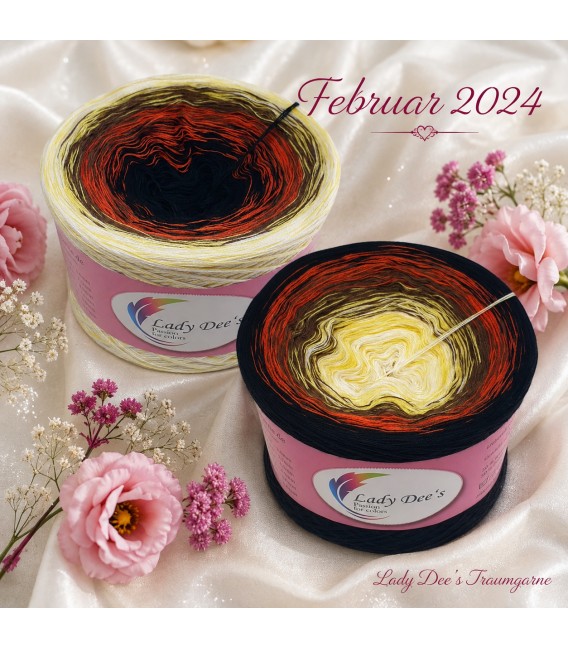 Februar Bobbel 2024 - 4 fils de gradient filamenteux