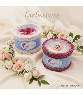 Liebesoase (Любовь оазис) - 4 нитевидные градиента пряжи - Фото 1